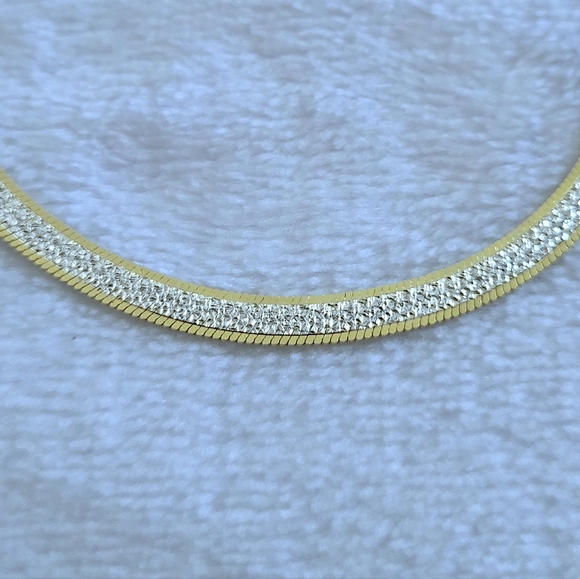 Mia Fiore Two✌️ Tone Herringbone Bracelet - NWT - Picture 14 of 16